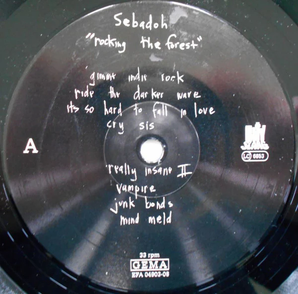 Sebadoh – Rocking The Forest / Sebadoh Vs. Helmet (VG/VG+) – LP, DE 1992 - Image 3