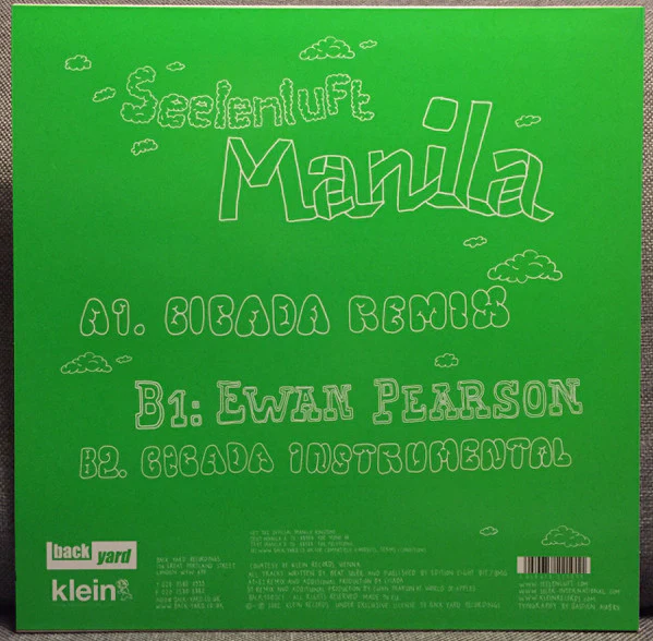 Seelenluft – Manila (VG+/VG) – 12", UK 2003 - Image 4