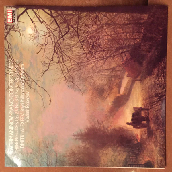 Sergei Rachmaninoff, Dmitri Alexeev – Piano Concerto No. 2 / Three Preludes (E/E) – LP, UK - Image 2