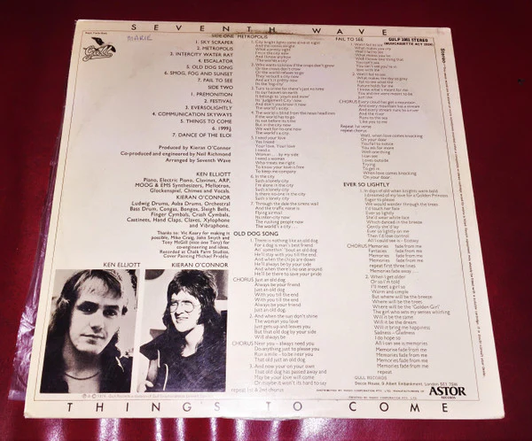 Seventh Wave – Things To Come (VG+/VG+) – LP, AU 1974 - Image 2