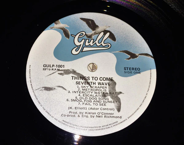 Seventh Wave – Things To Come (VG+/VG+) – LP, AU 1974 - Image 3