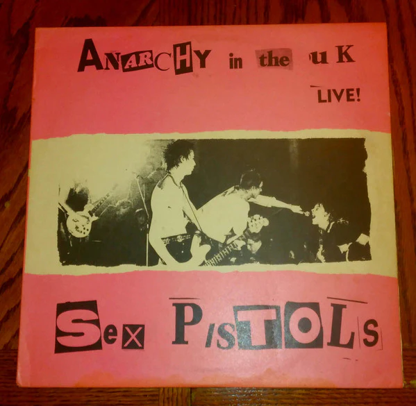 Sex Pistols – Anarchy In The UK - Live (VG+/VG+) – LP, UK 1985 - Image 5