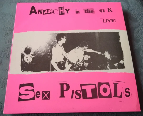 Sex Pistols – Anarchy In The UK - Live (VG+/VG+) – LP, UK 1985 - Image 6