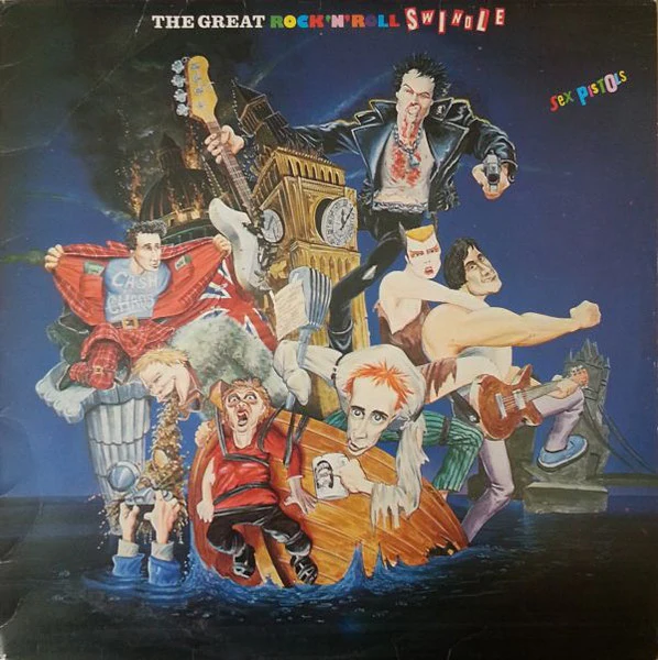 Sex Pistols – The Great Rock 'N' Roll Swindle (VG/VG) – LP, NZ 1980