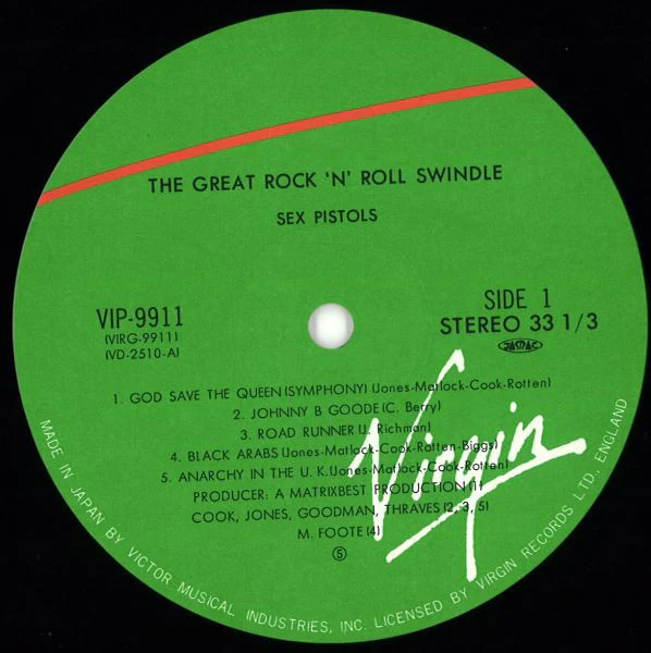 Sex Pistols – The Great Rock 'N' Roll Swindle (VG+/VG+) – 2xLP, JP 1981, With OBI - Image 5
