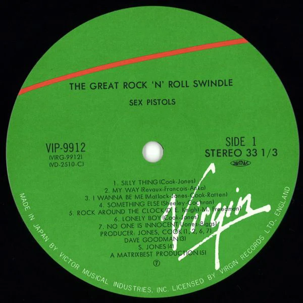 Sex Pistols – The Great Rock 'N' Roll Swindle (VG+/VG+) – 2xLP, JP 1981, With OBI - Image 7