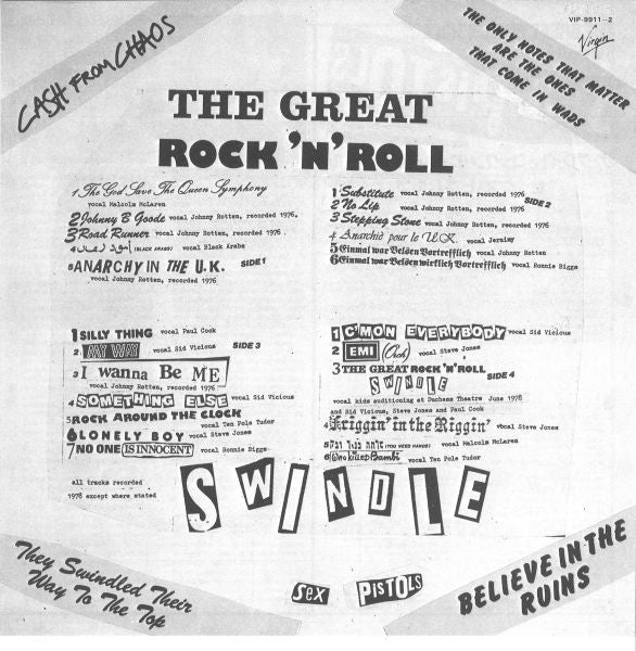 Sex Pistols – The Great Rock 'N' Roll Swindle (VG+/VG+) – 2xLP, JP 1981, With OBI - Image 9