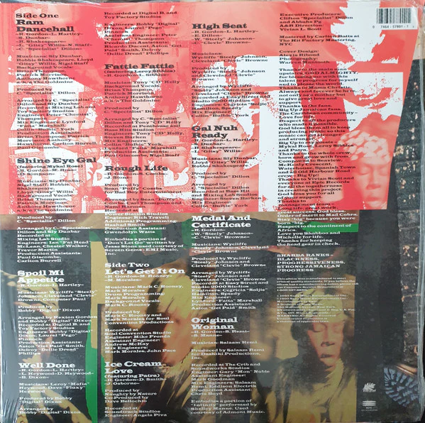 Shabba Ranks – A Mi Shabba (M/M) – LP, US 1995 - Image 2