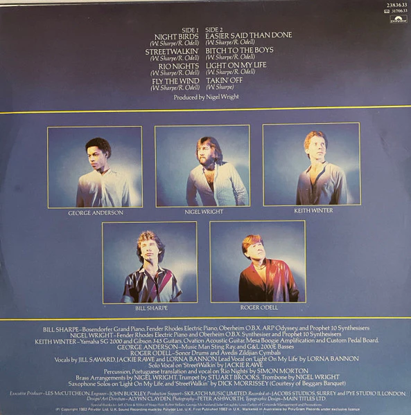 Shakatak – Night Birds (VG+/VG+) – LP, Australasia 1982 - Image 2