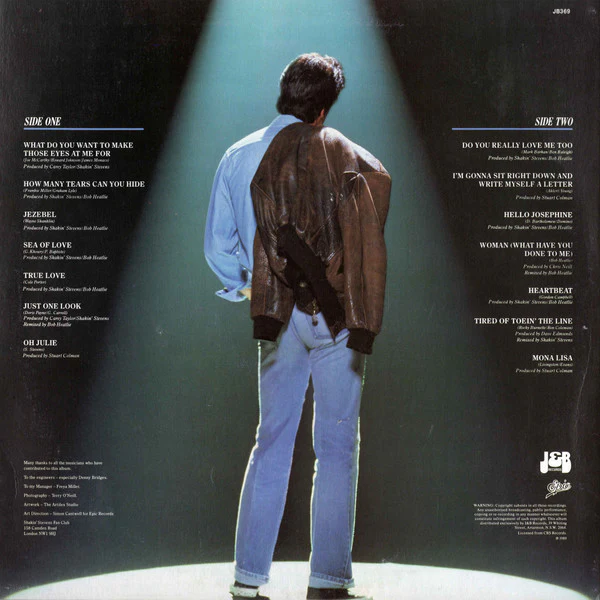 Shakin' Stevens – A Whole Lotta Shaky (E/VG+) – LP, AU 1988 - Image 2