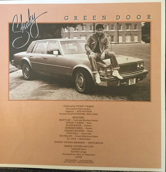 Shakin' Stevens – Green Door / Shaky (VG+/VG+) – LP, AU 1981 - Image 5