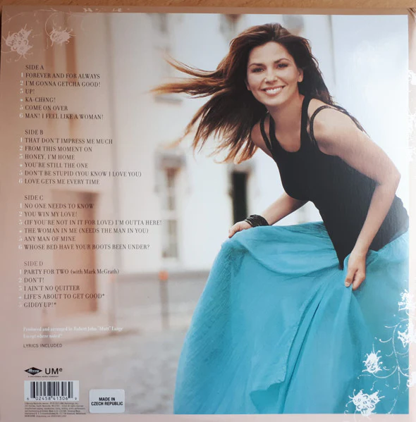 Shania Twain – Greatest Hits (VG+/VG+) – 2xLP, EU 2023 - Image 2