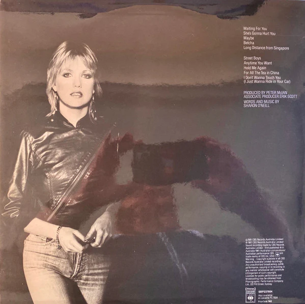 Sharon O'Neill – Maybe (VG+/VG+) – LP, AU 1981 - Image 2