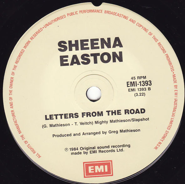 Sheena Easton – Strut (VG+/VG+) – 7", AU 1984 - Image 3