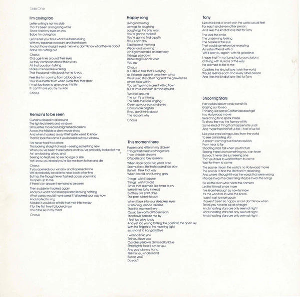 Shona Laing – Shooting Stars Are Only Seen At Night (VG+/VG) – LP, AU 1974 - Image 7