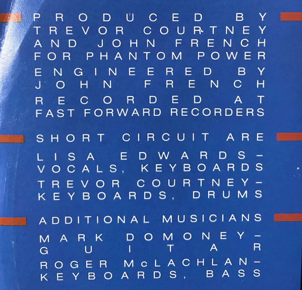 Short Circuit – Burning For You (VG/VG) – 12", AU 1988 - Image 3