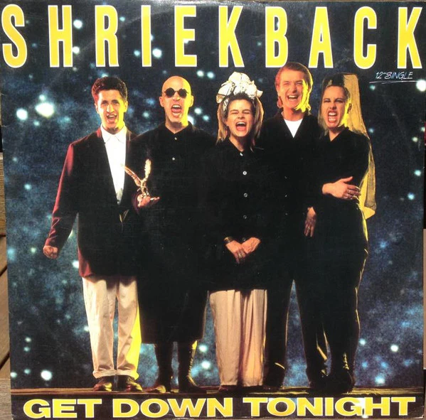 Shriekback – Get Down Tonight (VG+/VG+) – 12", AU 1988