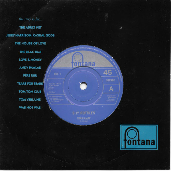 Shy Reptiles – Trailblaze (E/VG+) – 7", UK 1989 - Image 4