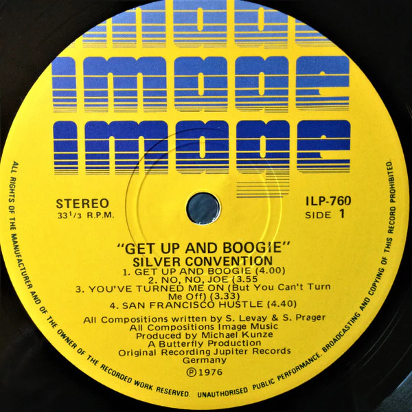 Silver Convention – Get Up And Boogie! (VG/VG+) – LP, AU 1976 - Image 5