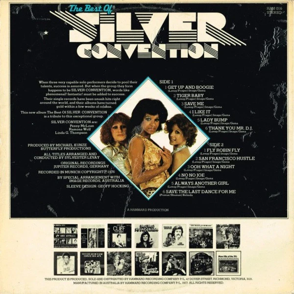Silver Convention – The Best Of Silver Convention (VG/VG+) – LP, AU 1977 - Image 3