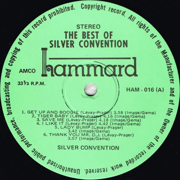 Silver Convention – The Best Of Silver Convention (VG/VG+) – LP, AU 1977 - Image 4