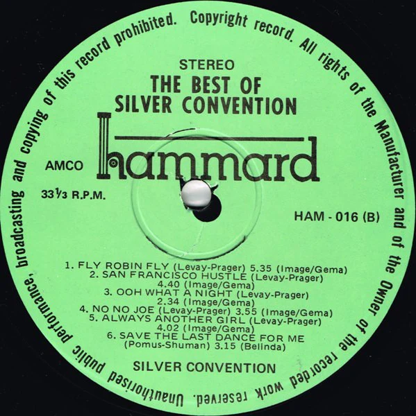 Silver Convention – The Best Of Silver Convention (VG/VG+) – LP, AU 1977 - Image 5