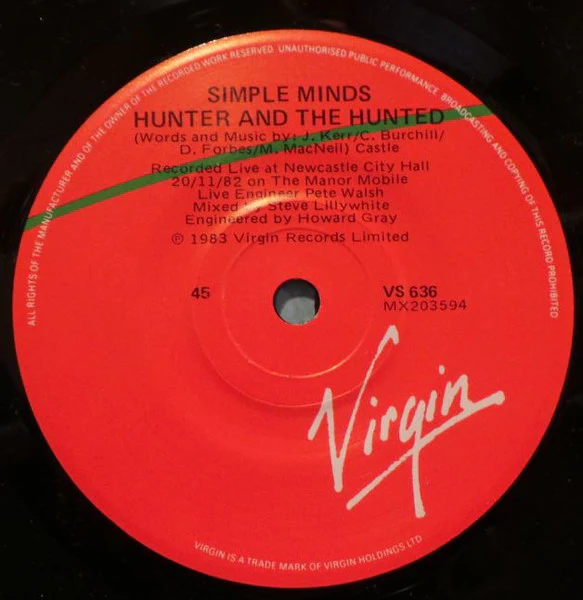 Simple Minds – Waterfront (E/VG+) – 7", AU 1983 - Image 4
