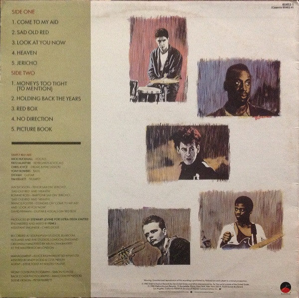 Simply Red – Picture Book (VG/VG+) – LP, AU 1985 - Image 2