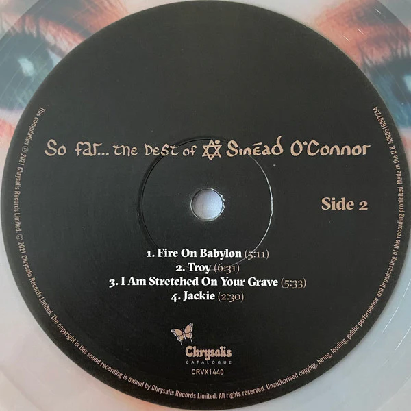 Sinéad O'Connor – So Far…The Best Of Sinéad O'Connor (E/E) – 2xLP, EU 2021 - Image 4