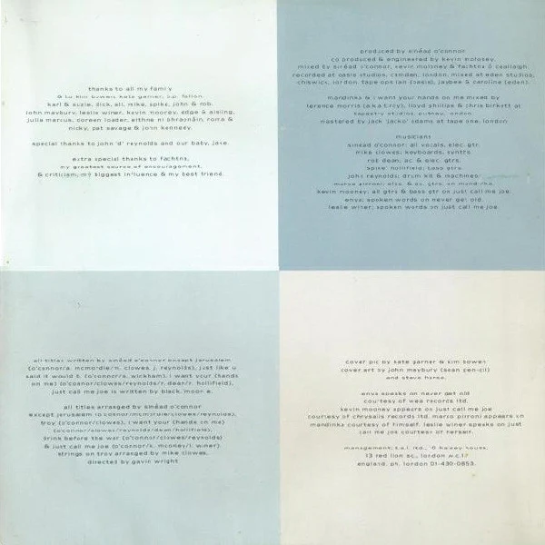 Sinéad O'Connor – The Lion And The Cobra (VG/VG) – LP, AU 1988 - Image 5