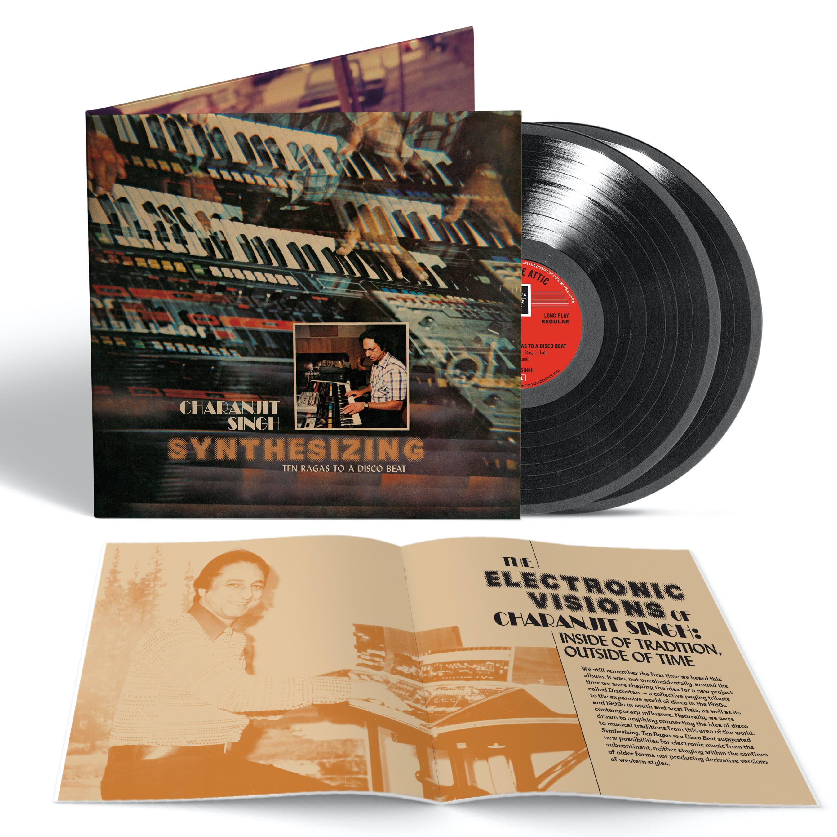 Singh Charanjit – Synthesizing: Ten Ragas to a Disco Beat (2xLP) - Image 2