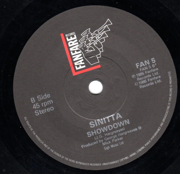 Sinitta – So Macho! (VG+/VG) – 7", UK 1985 - Image 4