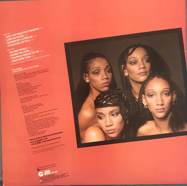 Sister Sledge – We Are Family (VG+/VG+) – LP, AU 1979 - Image 2