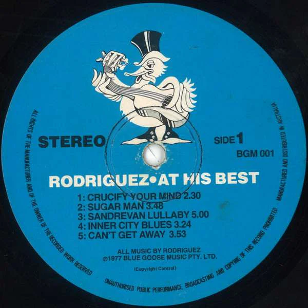 Sixto Rodriguez – At His Best (VG/VG) – LP, AU 1977 - Image 3