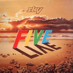 Sky – Sky Five Live (VG+/VG) – 2xLP, AU 1983