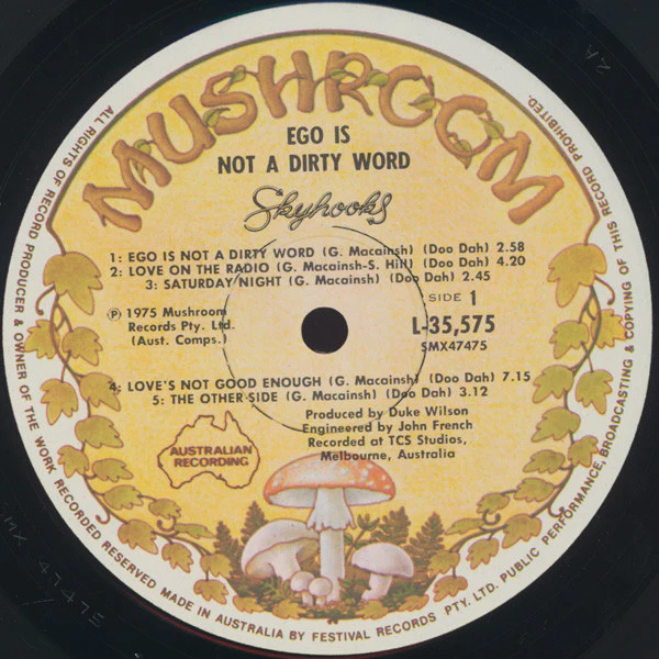 Skyhooks – Ego Is Not A Dirty Word (VG+/VG+) – LP, AU 1975 - Image 5
