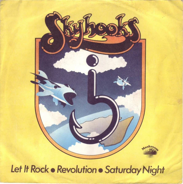 Skyhooks – Let It Rock (VG/Generic) – 7", AU 1976