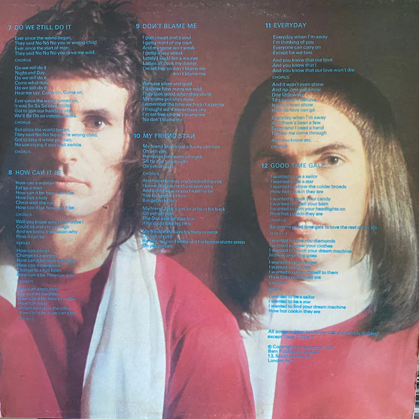 Slade – Old New Borrowed And Blue (VG+/VG+) – LP, AU 1974 - Image 6