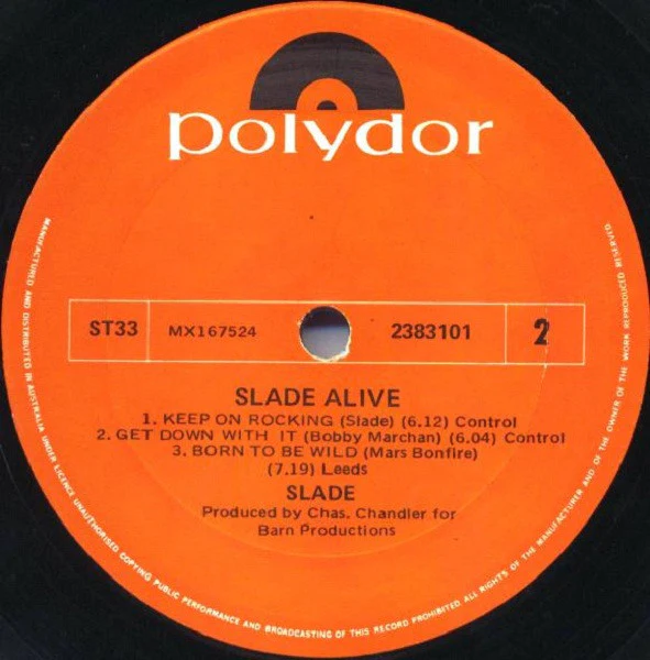 Slade – Slade Alive! (VG/VG+) – LP, AU 1972 - Image 5