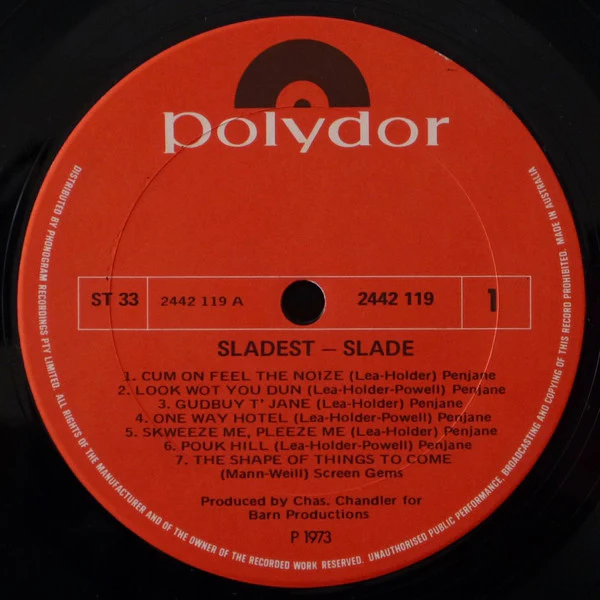 Slade – Sladest (VG/VG+) – LP, AU 1973 - Image 3