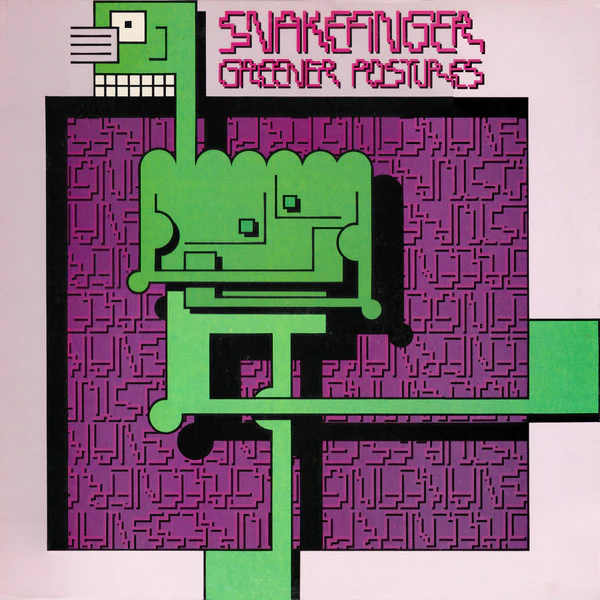 Snakefinger – Greener Postures (G+/VG) – LP, AU 1980