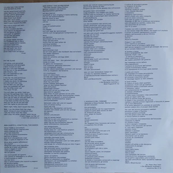 Sogenanntes Linksradikales Blasorchester – La Cosiddetta Banda Della Sinistra Rivoluzionaria (VG/VG+) – LP, IT 1979 - Image 5