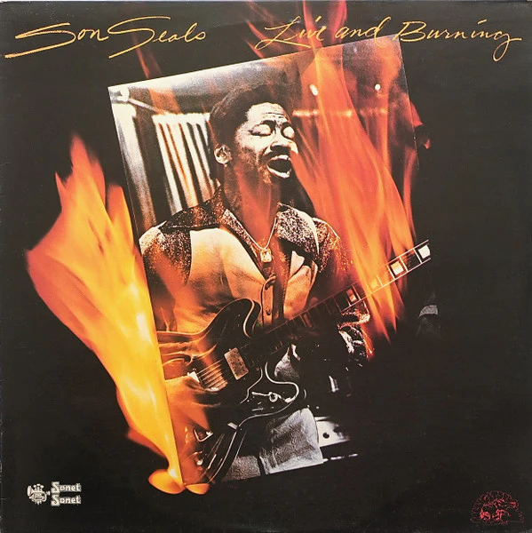 Son Seals – Live And Burning (VG+/VG) – LP, UK 1978
