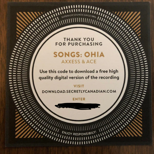 Songs: Ohia – Axxess & Ace (VG+/E) – LP, US 2015 - Image 7