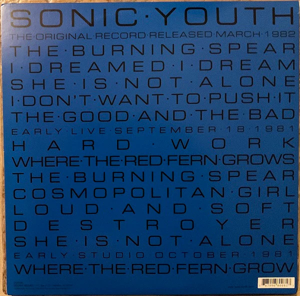 Sonic Youth – Sonic Youth (VG+/VG+) – LP, US 2006 - Image 4