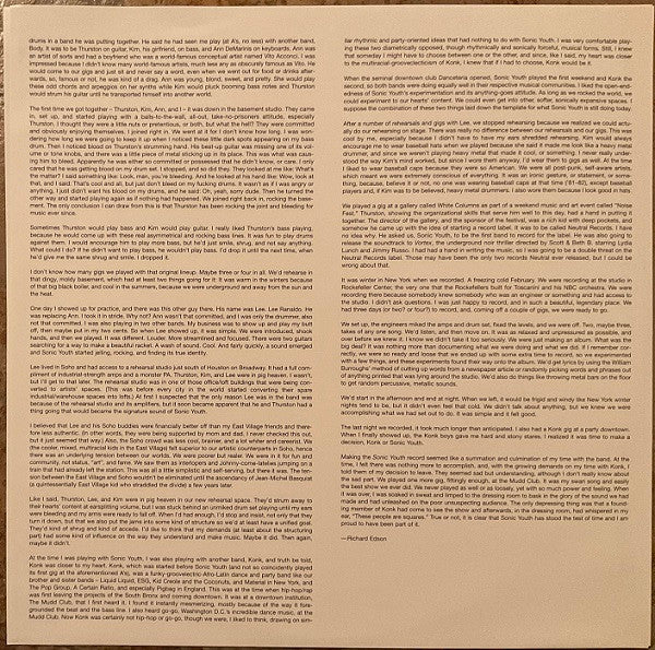 Sonic Youth – Sonic Youth (VG+/VG+) – LP, US 2006 - Image 8