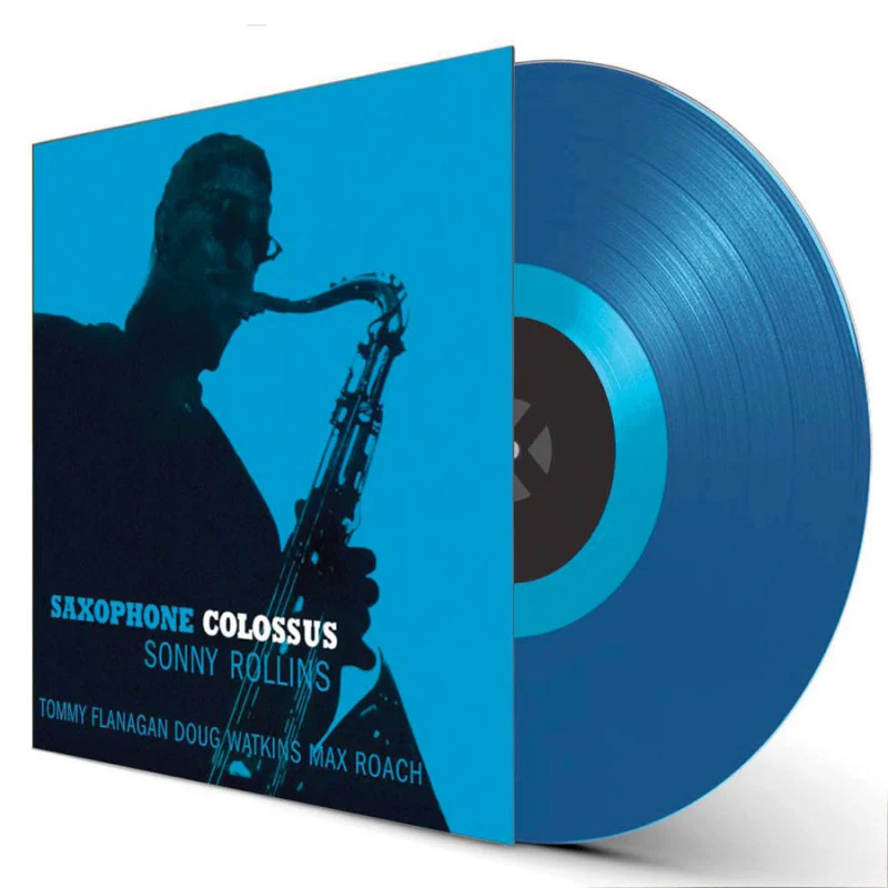 Sonny Rollins – Saxophone Colossus (Wax time) Blue Vinyl - Image 2