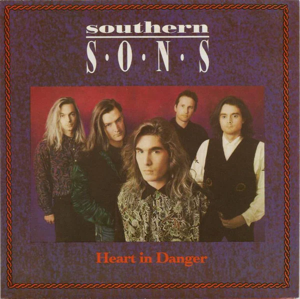 Southern Sons – Heart In Danger (E/VG+) – 7", AU 1990