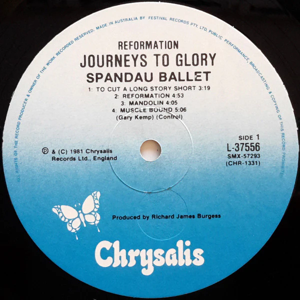 Spandau Ballet – Journeys To Glory (VG+/VG) – LP, AU 1981 - Image 3