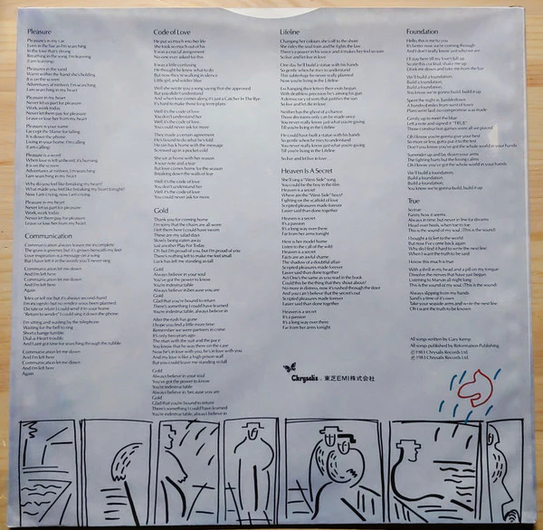 Spandau Ballet – True (E/E) – LP, JP 1983, No OBI - Image 5